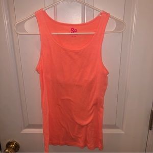 So Bright Orange Girl’s Size XL Tank Top